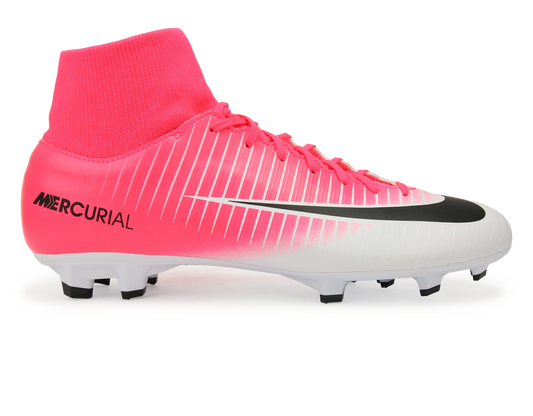 Nike Men's Mercurial Victory VI Dynamic Fit FG Racer Pink/Black/White