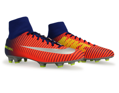Nike Men's Mercurial Victory VI Dynamic Fit FG Deep Royal Blue/Chrome/Total Crimson