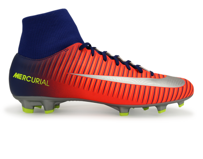 Nike Men's Mercurial Victory VI Dynamic Fit FG Deep Royal Blue/Chrome/Total Crimson