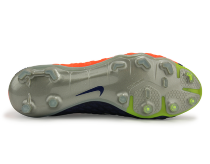 Nike Men's Hypervenom Phantom III Dynamic Fit FG Deep Royal Blue/Chrome/Total Crimson