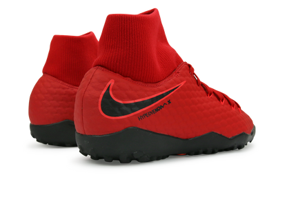 Nike Men's Hypervenom X Phelon 3 DF Turf Shoes University Red/Black