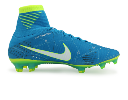 Nike Men's Mercurial Superfly V Neymar Jr FG Blue Orbit/White