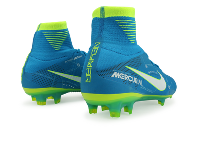 Nike Men's Mercurial Superfly V Neymar Jr FG Blue Orbit/White