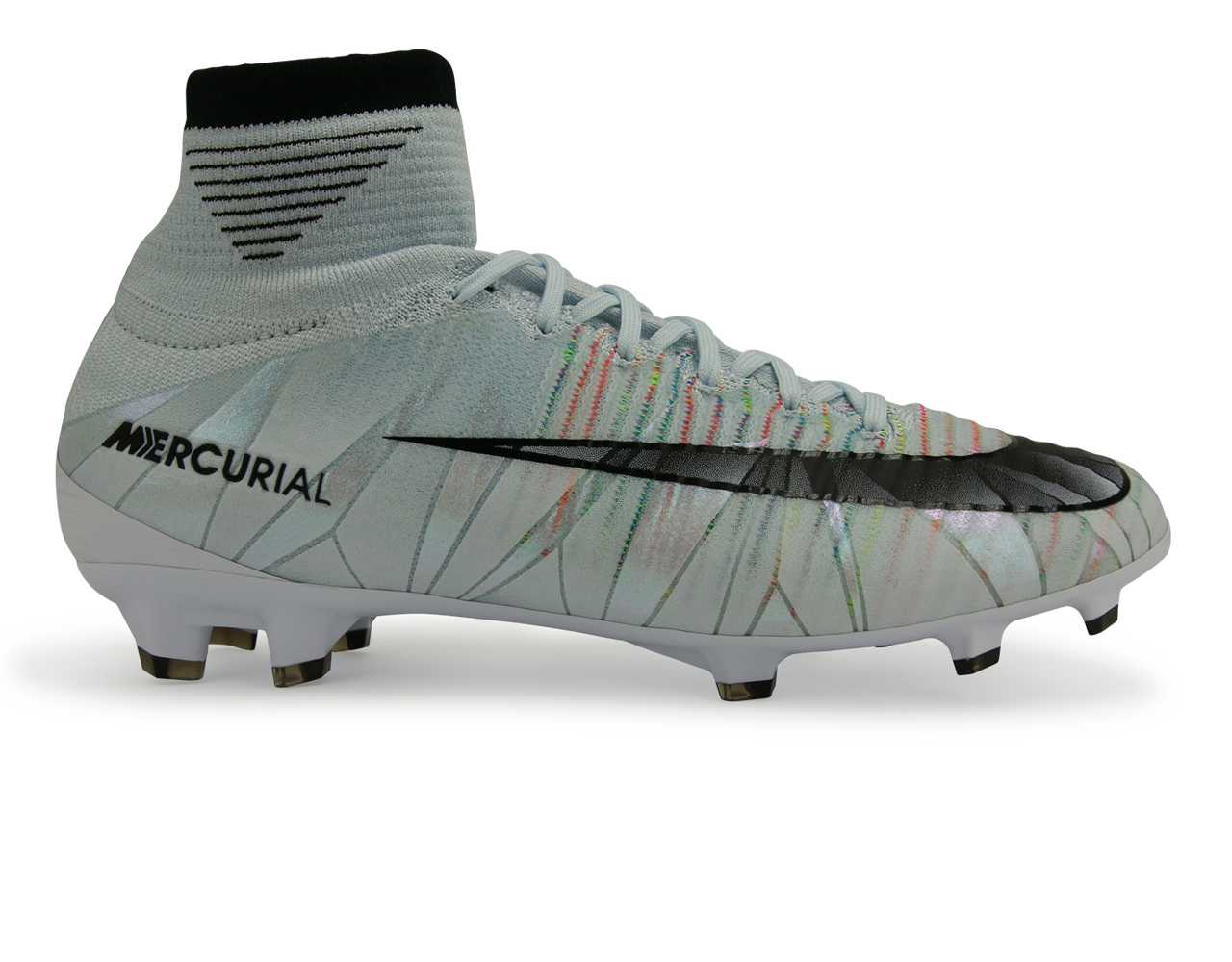 Nike Kids Mercurial Superfly V CR7 Dynamic Fit  FG Blue Tint/Black/White