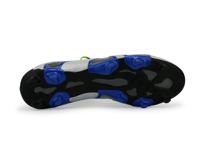 adidas Men's X 15 + SL FG/AG White/Core Black/Solar Slime