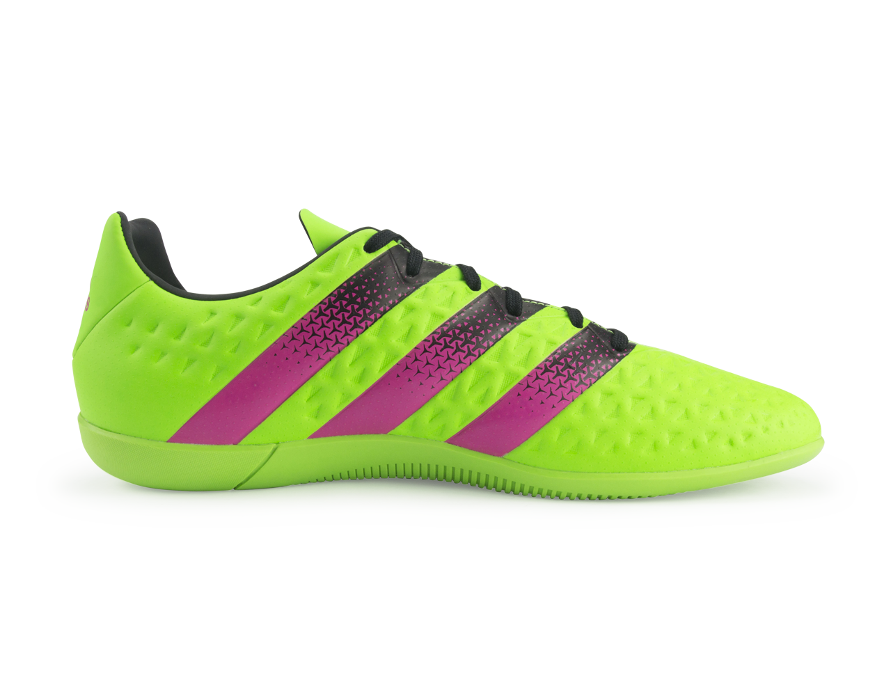 adidas Men's ACE 15.3 Indoor Soccer Shoes Solar Green/Shock Pink/Black