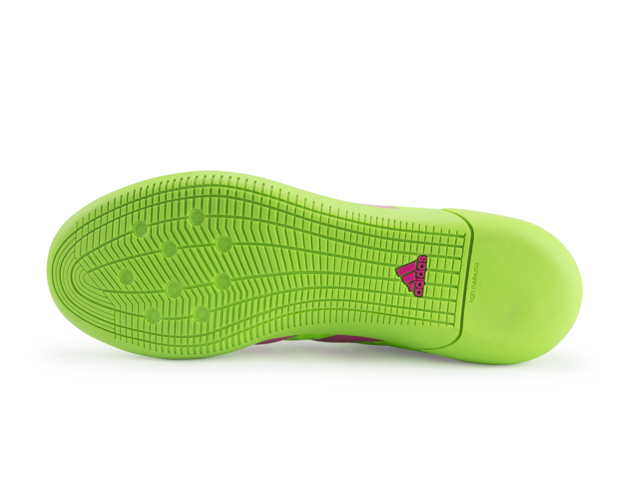 adidas Men's ACE 15.3 Indoor Soccer Shoes Solar Green/Shock Pink/Black