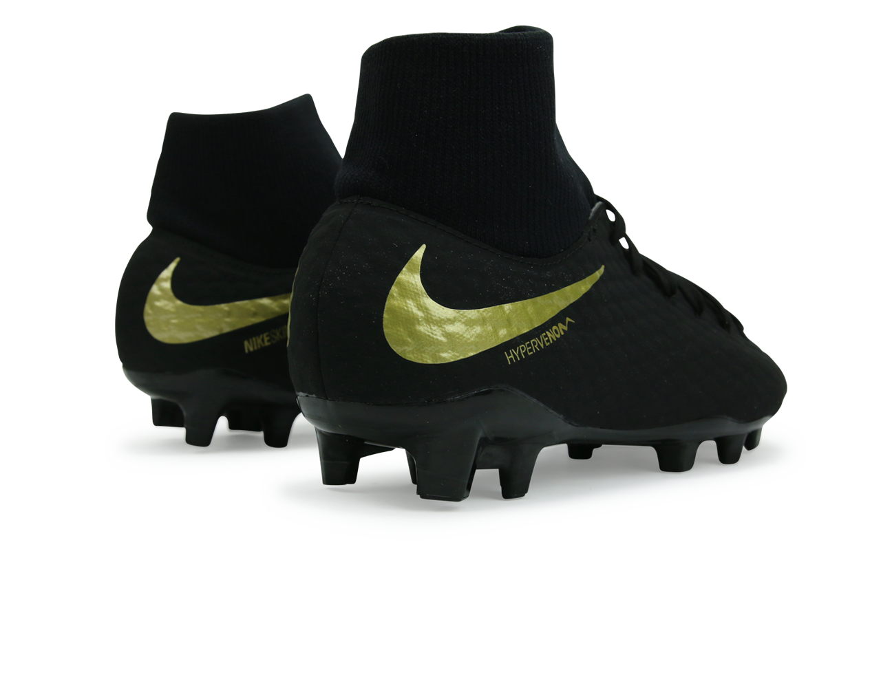 Nike Men's Hypervenom Phantom 3 Academy DF FG Black/Metalic Vivid Gold