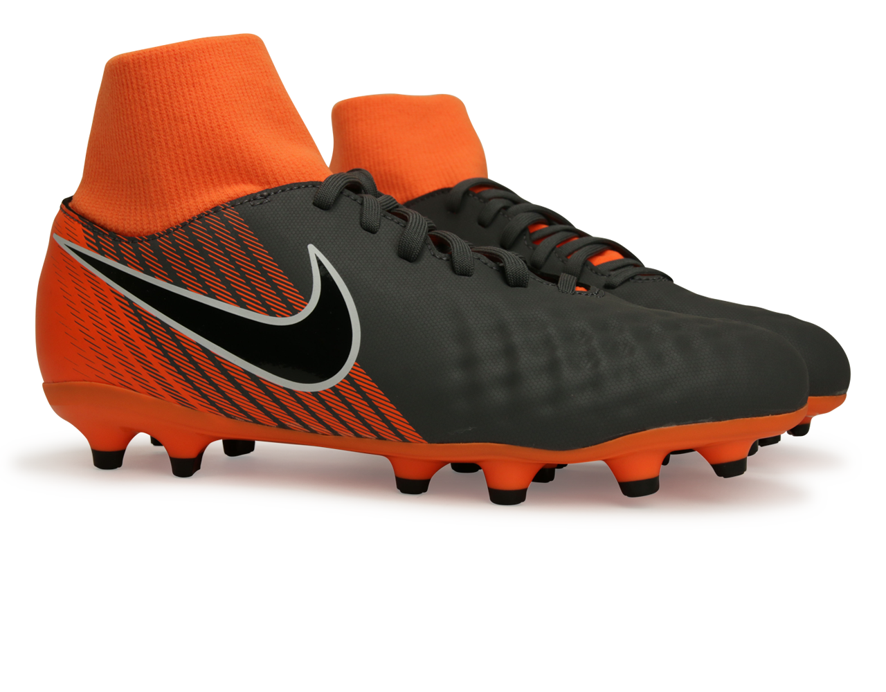 Nike Kids Magista Obra Academy DF FG Dark Grey/Balck/Total Orange