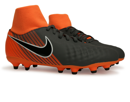 Nike Kids Magista Obra Academy DF FG Dark Grey/Balck/Total Orange