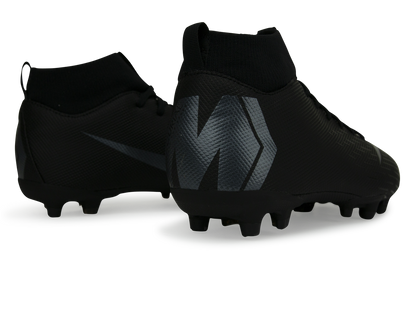 Nike Kids Mercurial Superfly 6 Academy MG/FG Black