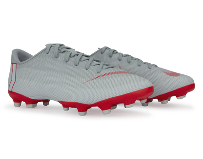 Nike Kids Mercurial Vapor 12 Academy FG/MG Wolf Grey/Light Crimson