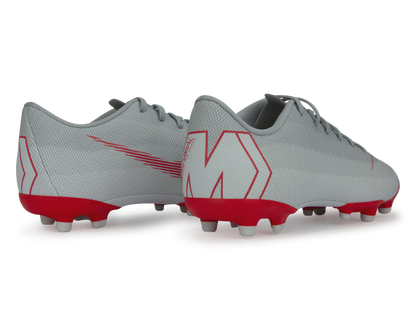 Nike Kids Mercurial Vapor 12 Academy FG/MG Wolf Grey/Light Crimson