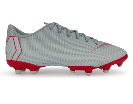 Nike Kids Mercurial Vapor 12 Academy FG/MG Wolf Grey/Light Crimson