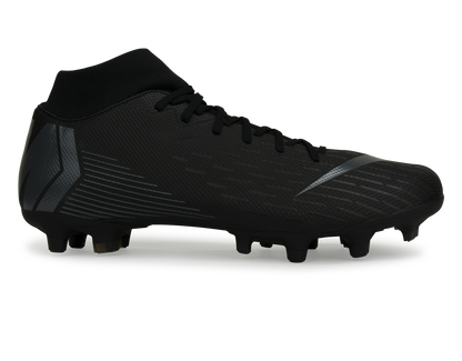 Nike Men's Mercurial Superfly 6 Academy FG/MG Black/Black