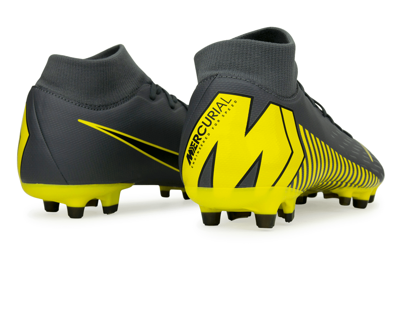 Nike Men's Mercurial Superfly Game Over Academy 6 FG/MG Dark Grey/Black