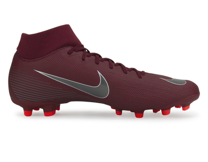 Nike Men's Mercurial Superfly 6 Academy FG/MG Team Red/Metallic Dark Grey
