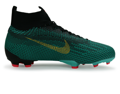 Nike Kids Superfly 6 CR7 Elite FG Clear Jade/Black/Hyper Turquoise