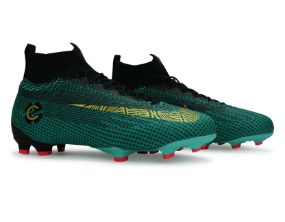 Nike Kids Superfly 6 CR7 Elite FG Clear Jade/Black/Hyper Turquoise