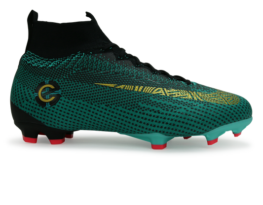 Nike Kids Superfly 6 CR7 Elite FG Clear Jade/Black/Hyper Turquoise