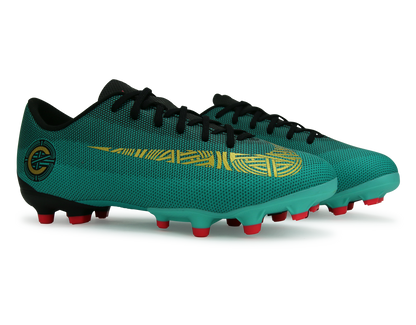 Nike Kids Mercurial Vapor 12 Academy GS CR7 FG/MG Clear Jade/Black/Hyper Turquoise
