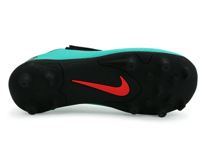 Nike Kids Mercurial Vapor 12 Club PS CR7 FG/MG Clear Jade/Black/Hyper Turquoise