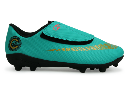 Nike Kids Mercurial Vapor 12 Club PS CR7 FG/MG Clear Jade/Black/Hyper Turquoise