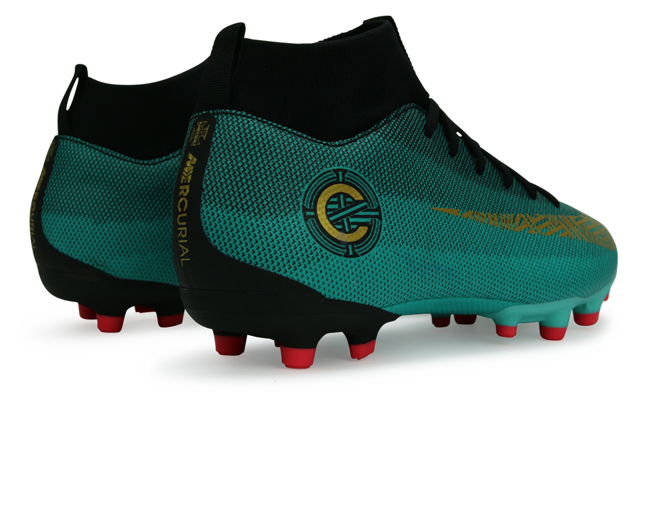 Nike Kids Superfly 6 Academy GS CR7 FG/MG Clear Jade/Black/Hyper Turquoise