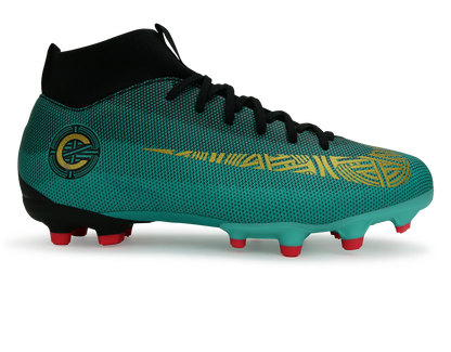Nike Kids Superfly 6 Academy GS CR7 FG/MG Clear Jade/Black/Hyper Turquoise