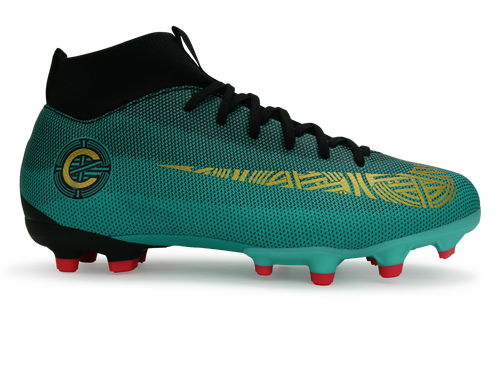 Nike Kids Superfly 6 Academy GS CR7 FG/MG Clear Jade/Black/Hyper Turquoise