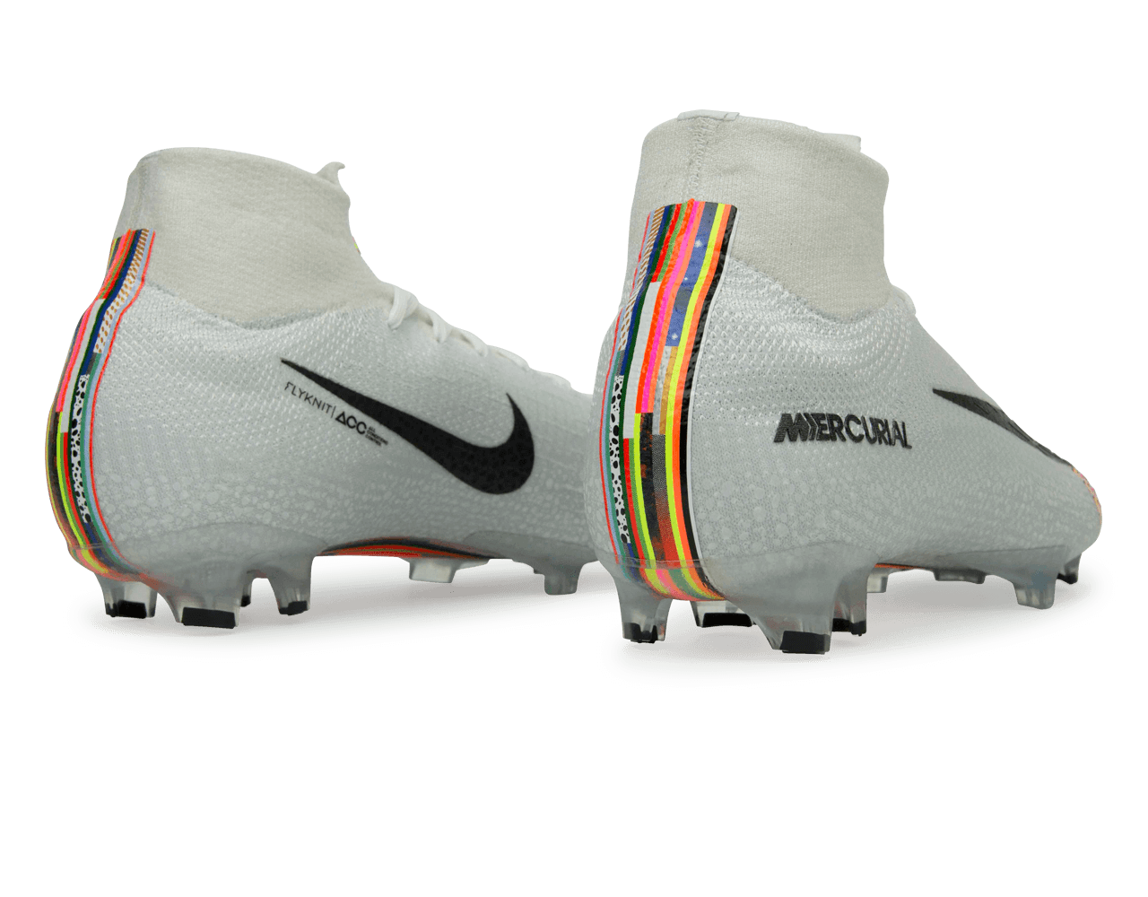 Nike Men's Mercurial Superfly 6 Elite FG White/Black/Pure Platinum