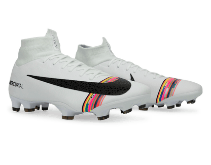 Nike Men's Mercurial Superfly 6 Pro FG White/Black/Pure Platinum