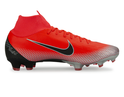 Nike Men's Mercurial CR7 Superfly 6 Pro FG Bright Crimson/Black