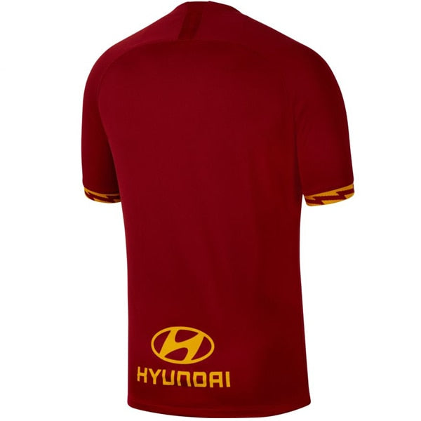 Nike Men's AS Roma 19/20 Home Jersey Team Crimson/University Gold