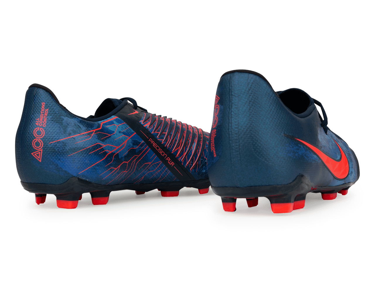 Nike Kids PhantomVNM Elite DF FG Obsidian/White/Black/Racer Blue