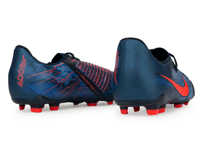 Nike Kids PhantomVNM Elite DF FG Obsidian/White/Black/Racer Blue
