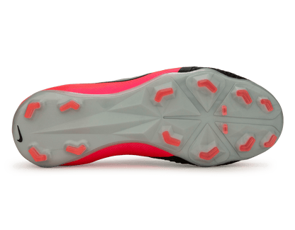 Nike Kids PhantomVNM Elite FG Laser CrimsonMetallic Silver/Black