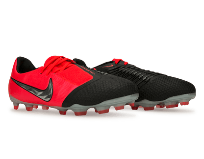 Nike Kids PhantomVNM Elite FG Laser CrimsonMetallic Silver/Black
