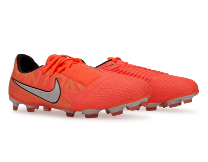 Nike Kids PhantomVNM Elite FG Bright Mango/White/Orange Pulse