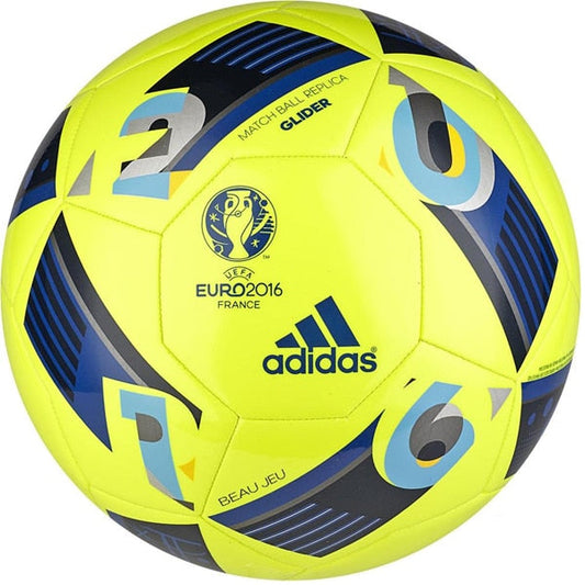 adidas Euro16 Glider Ball Solar Yellow/Coll Royal