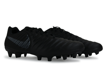 Nike Men's Tiempo 7 Academy FG Black/Black