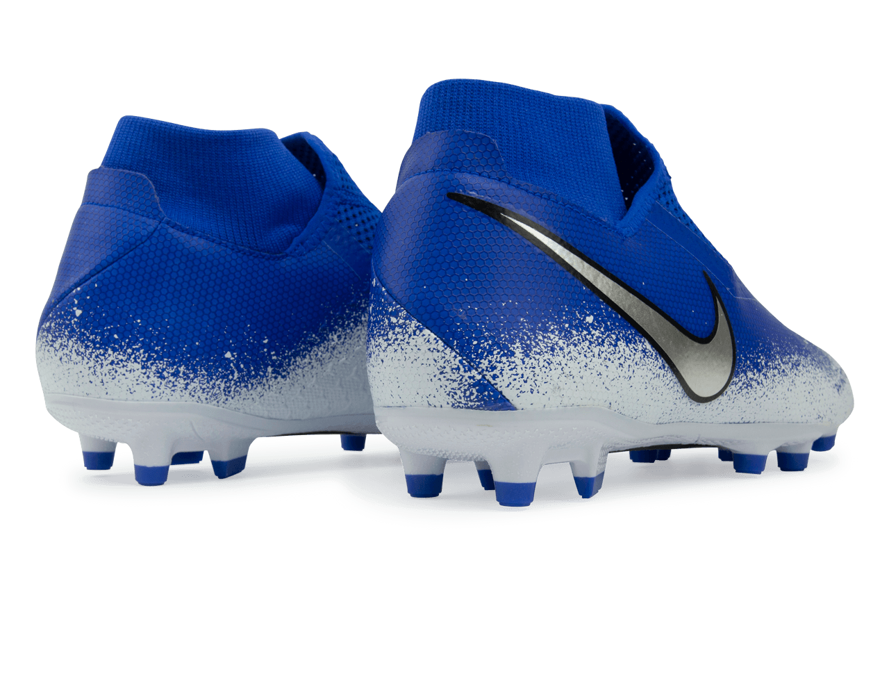 Nike Men's Phantom VSN Academy DF FG/MG Racer Blue/Chrome/White