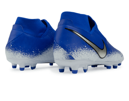 Nike Men's Phantom VSN Academy DF FG/MG Racer Blue/Chrome/White