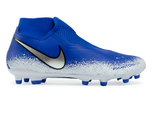 Nike Men's Phantom VSN Academy DF FG/MG Racer Blue/Chrome/White