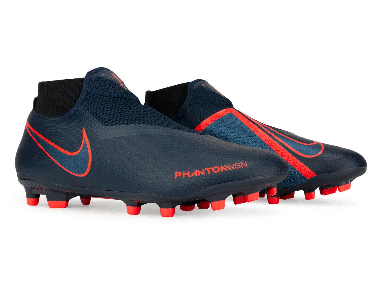 Nike Men's PhantomVSN Academy DF FG/MG Obsidian/White/Black/Racer Blue