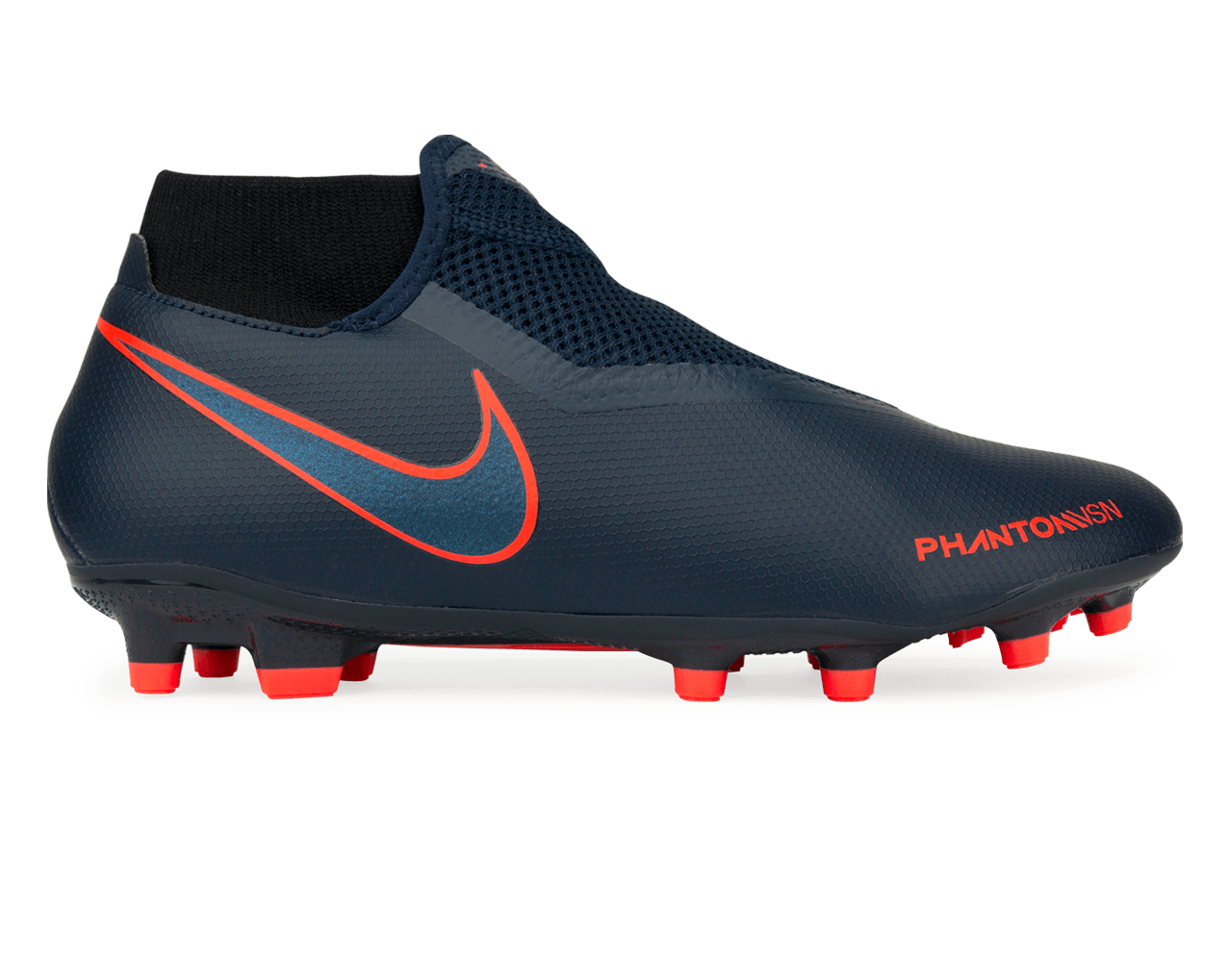 Nike Men's PhantomVSN Academy DF FG/MG Obsidian/White/Black/Racer Blue
