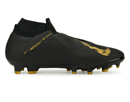 Nike Men's PhantomVSN Elite DF FG Black/Metalic Vivid Gold