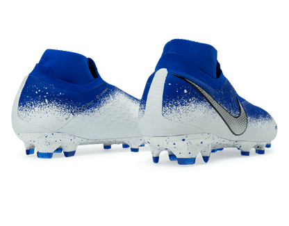 Nike Men's Phantom VSN Elite DF FG Racer Blue/Chrome/White