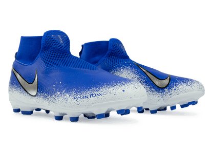 Nike Kids Phantom VSN Academy DF FG/MG Racer Blue/Chrome/White