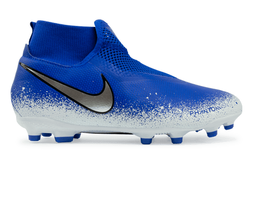 Nike Kids Phantom VSN Academy DF FG/MG Racer Blue/Chrome/White